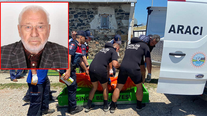 Sinop’da denizdeki ceset, selde sürüklenen mezara aitmiş