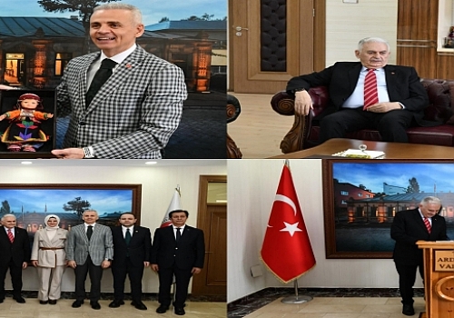 Son Başbakan Binali Yıldırım’dan Ardahan Valiliği’ne Ziyaret