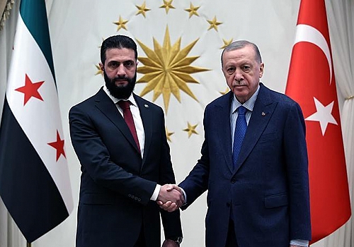 Suriye lideri Ahmed Şara Türkiye'de
