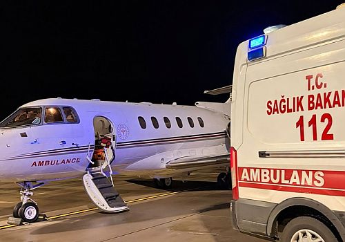 Tokat’ta zamanla yarış: 18 günlük bebek için ambulans uçak havalandı