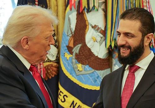 Trump ile Şara Tarihi Görüşmede Bir Araya Geldi