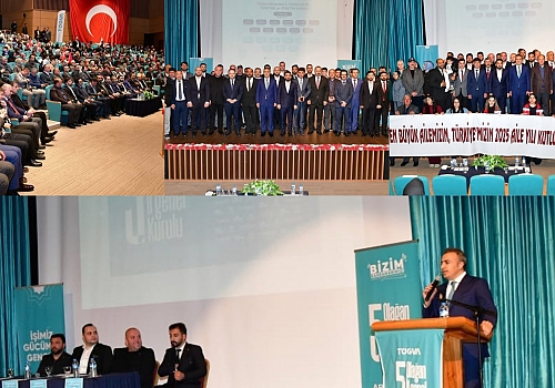 TÜGVA Genel Başkanı Beşinci, kongrede yaptığı konuşmada, İstanbul'dan Ardahan'a anlamlı yolculuk gerçekleştirdik 