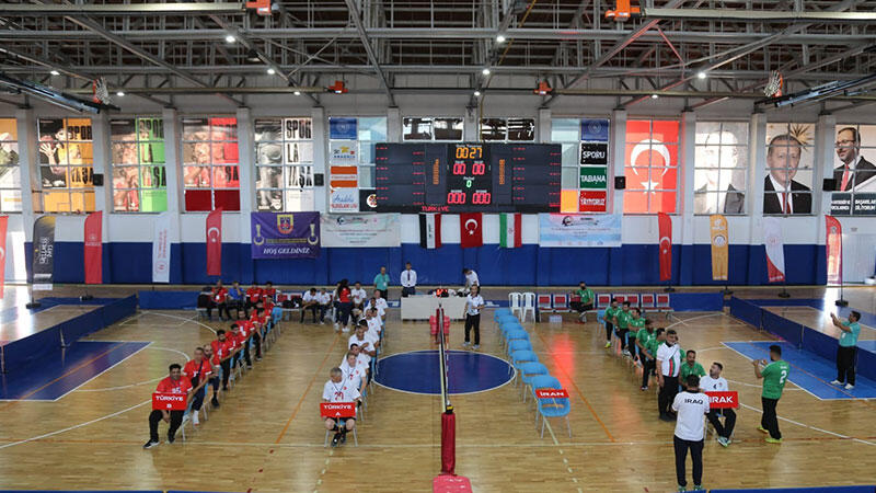 Tunceli'de Uluslararası Oturarak Voleybol Munzur Turnuvası heyecanı