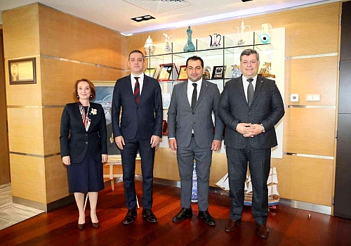 Türkiye Kent Konseyleri Birliği Başkanı Taştandan TBB ye ziyaret 