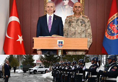 Vali Çiçekli’den İl Jandarma Komutanlığına ziyaret: Güvenlik çalışmaları masaya yatırıldı