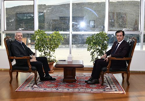 Vali Çiçekli’den Rektör Emiroğlu’na İade-i Ziyaret