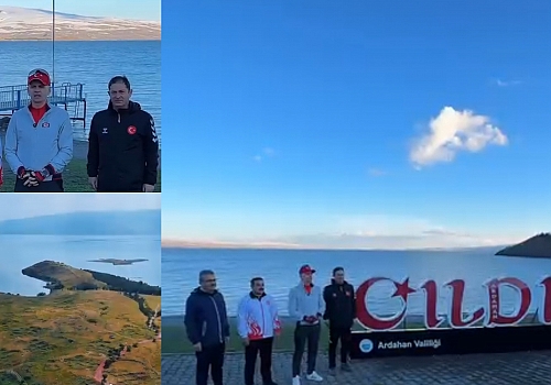 Vali Çiçekli Müjdeyi Verdi: Çıldır, Türkiye’nin Yeni Su Sporları Merkezi Olacak