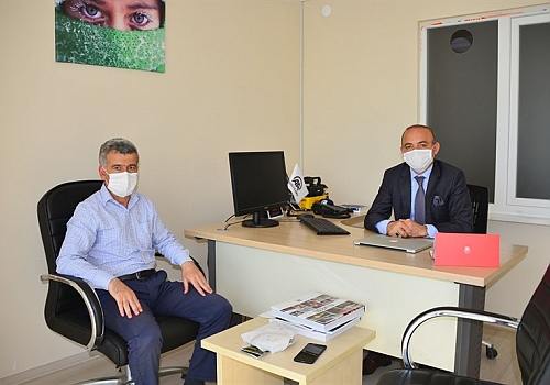 Vali Hüseyin Öner'den AA Ardahan Bürosu'na ziyaret Açıklaması