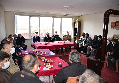 Vali Hüseyin Öner, İl Merkezine Bağlı Ortageçit, Kartalpınar ve Sulakyurt Köylerini Ziyaret Etti 