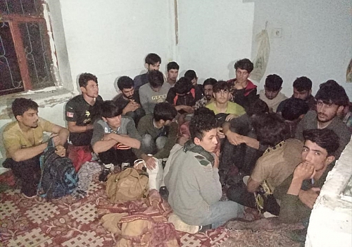 Van'da 43 düzensiz göçmen yakalandı