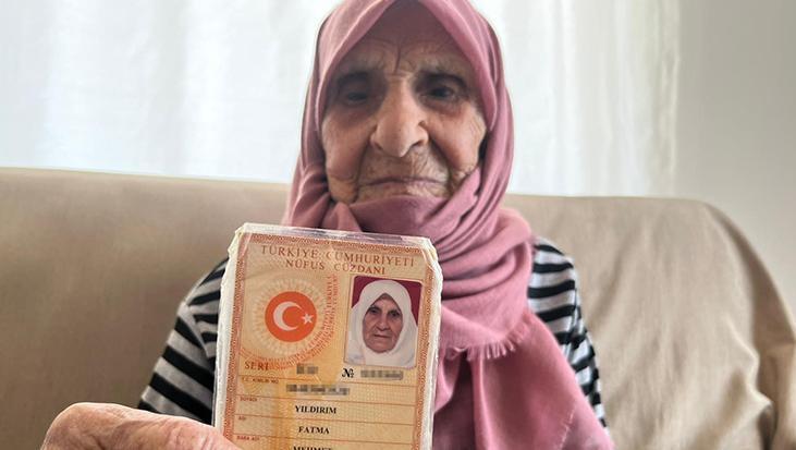 Tam 101 yaşında, 24 torunlu Fatma Teyze torununun torunuyla buluştu
