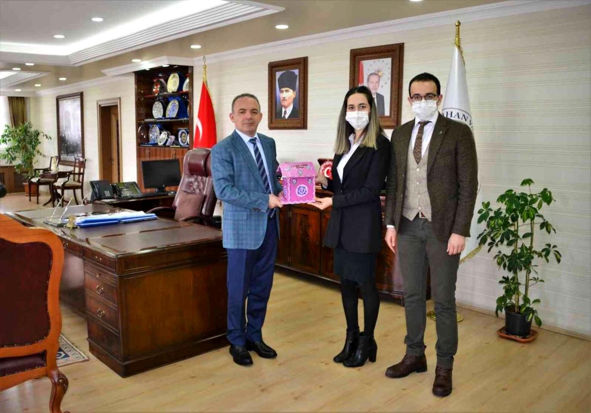 TEMA Vakfı Yöneticileri Vali Hüseyin Öner'i ziyaret etti