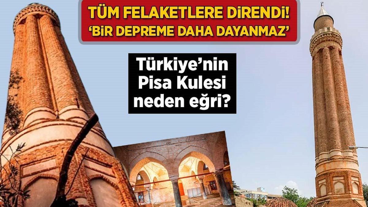 Tüm felaketlere direndi: Türkiye'nin Pisa Kulesi neden eğri? 'Bir depreme daha dayanmaz'
