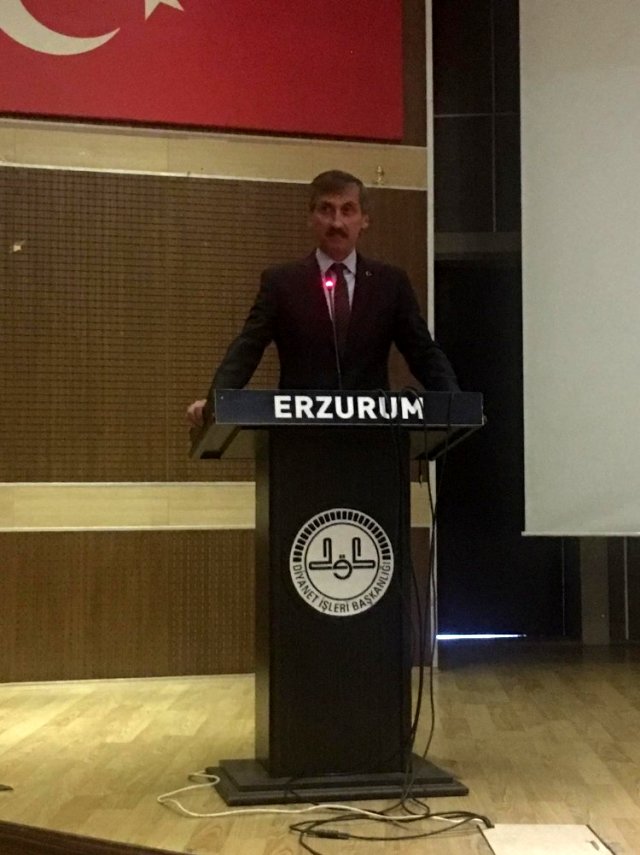 Türk Diyanet Vakıf Sen Genel Başkanı Erzurum'da