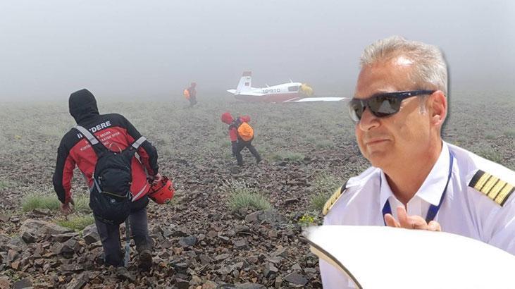 Türk pilotun kullandığı uçak kaza kırıma uğradı