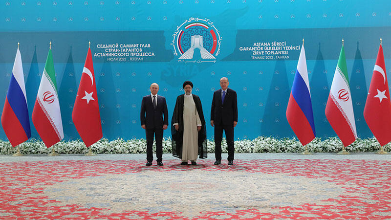 Türkiye, İran ve Rusya liderleri Üçlü Zirve’de buluştu