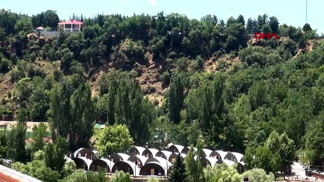 TÜRKİYE'NİN İLK ÇADIR KAMP KONSEPTLİ OTELİ TUNCELİ'DE AÇILDI