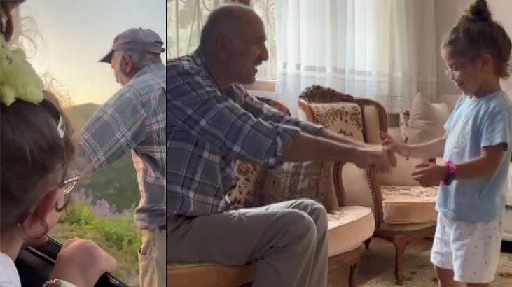 Türkiye'nin yüreğini ısıtan görüntülerdeki dede ve torundan haber var