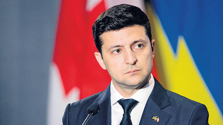 Ukrayna Devlet Başkanı Zelenskiy'den Türkiye'ye geçmiş olsun mesajı