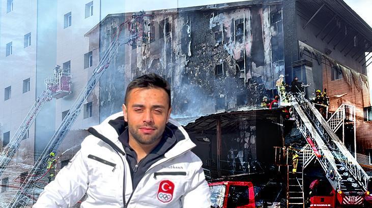 Uludağ'da otel yangını! Milli kayakçı Berkin Usta ve babası hayatını kaybetti