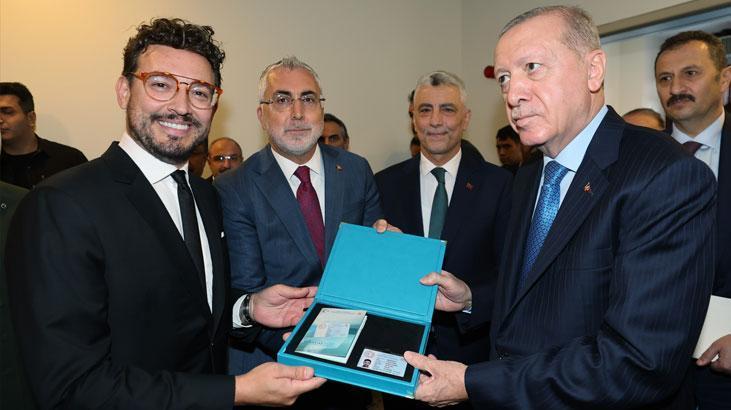 Ünlü Şef Danilo Zanna’ya 'Turkuaz Kart' verildi