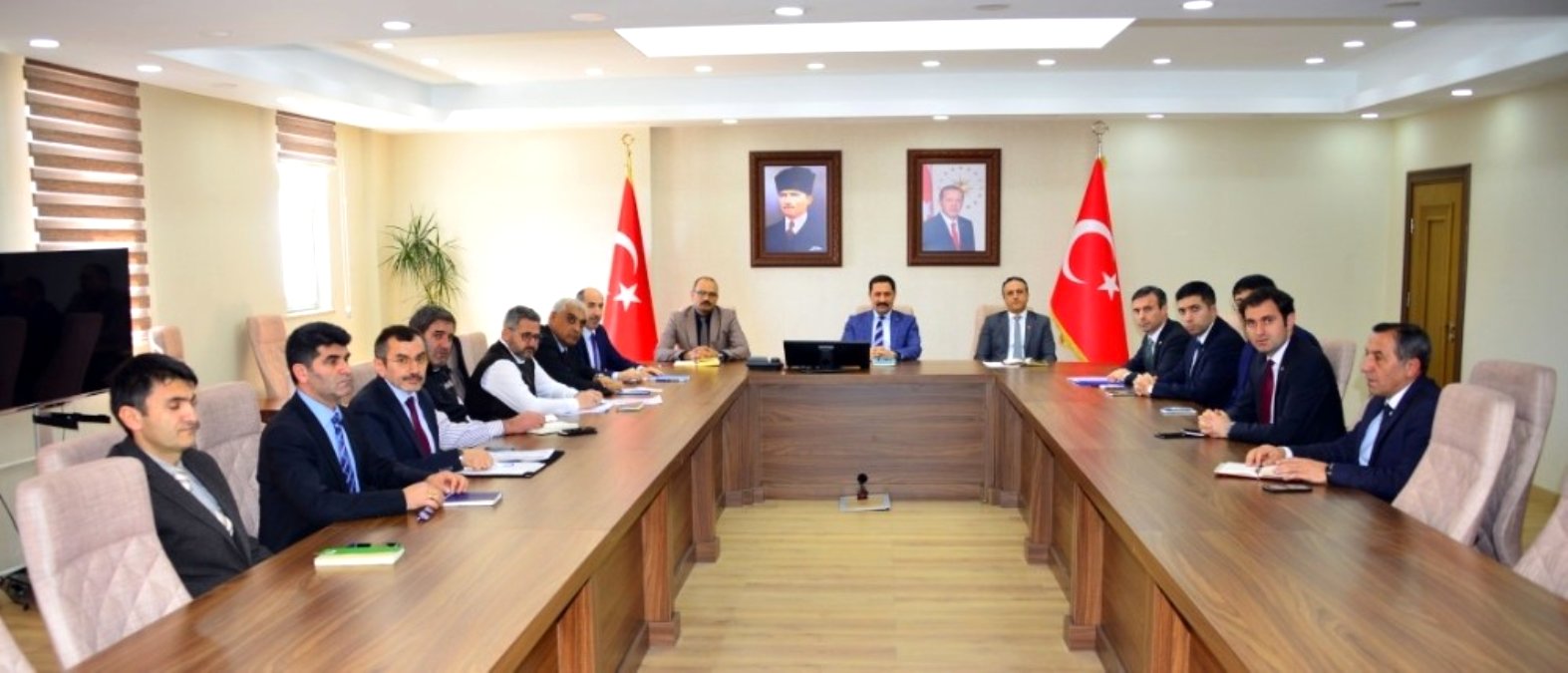 Vali Mustafa Masatlı başkanlığında mart ayı kaymakamlar toplantısı yapıldı