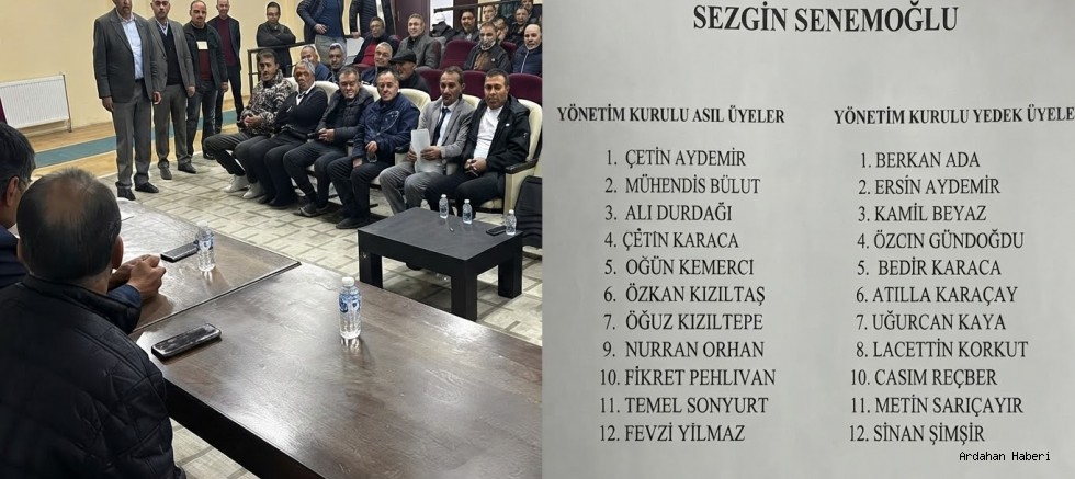 Yeni Parti Çıldır İlçe Başkanlığı’nda Sezgin Senemoğlu Dönemi